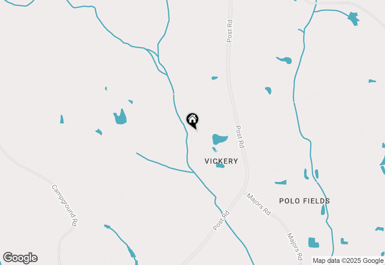 Map of 6830 Vickery Creek Road, Cumming, GA 30040