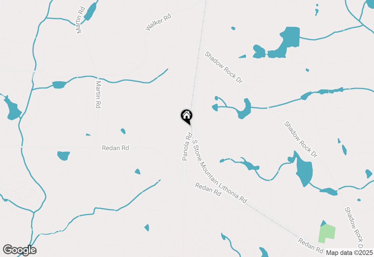 Map of 1093 Panola Road, Stone Mountain, GA 30088