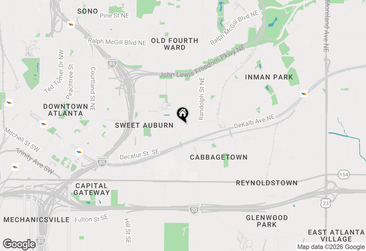 Map of 24 Daniel Street #01, Atlanta, GA 30312