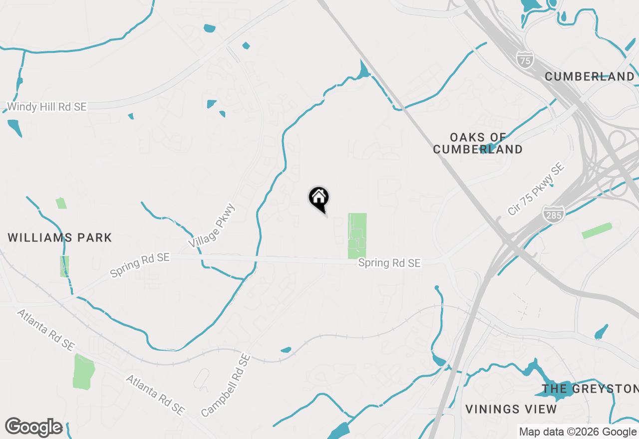 Map of 2720 Carolyn Drive Se, Smyrna, GA 30080