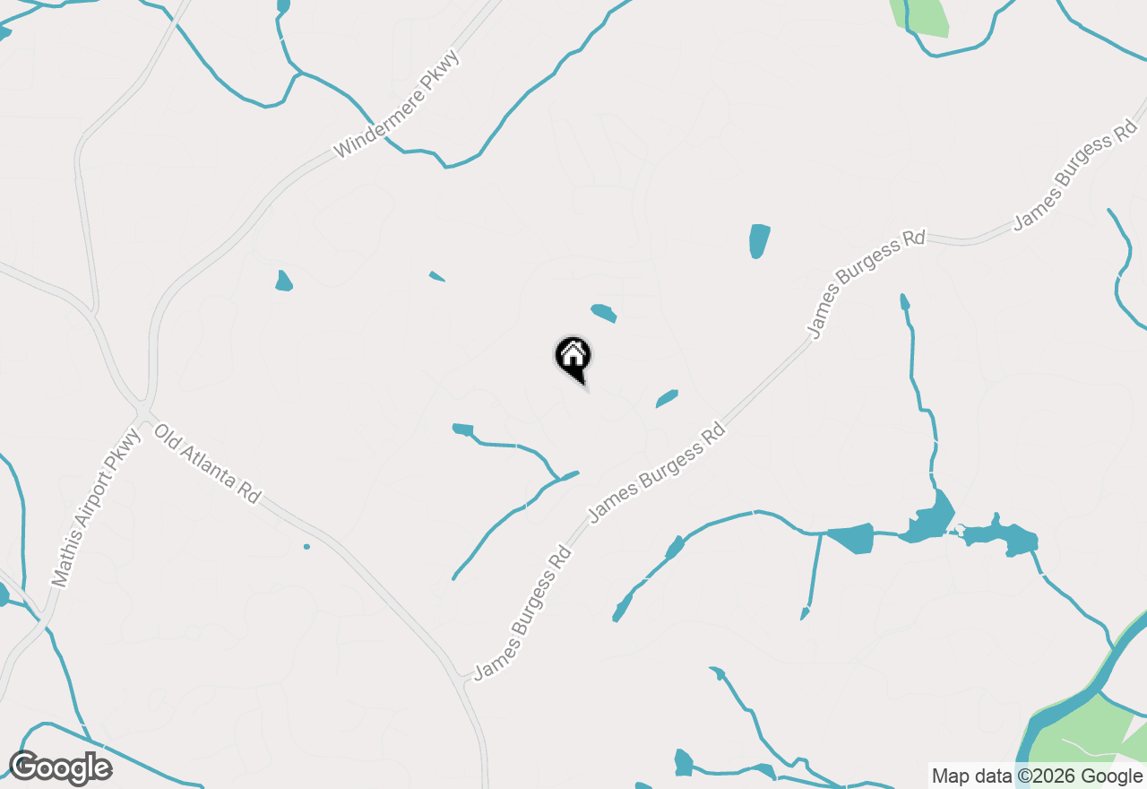 Map of 1045 Coleridge Way, Suwanee, GA 30024