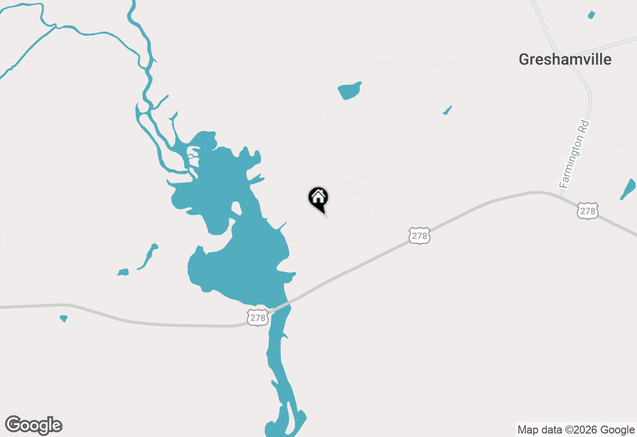 Map of 1090 Beau Rivage Drive, Madison, GA 30650
