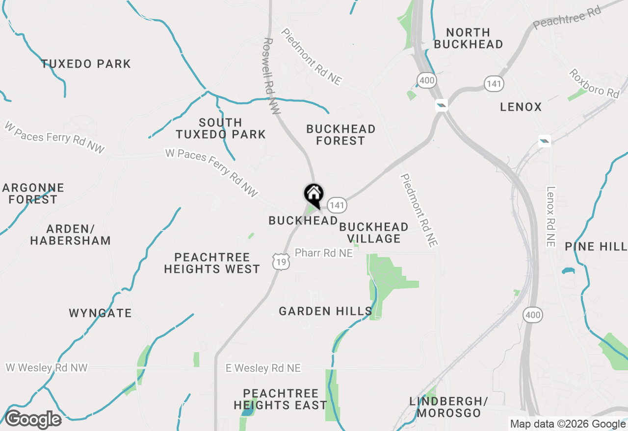 Map of 3107 Peachtree Road Ne #1902, Atlanta, GA 30305