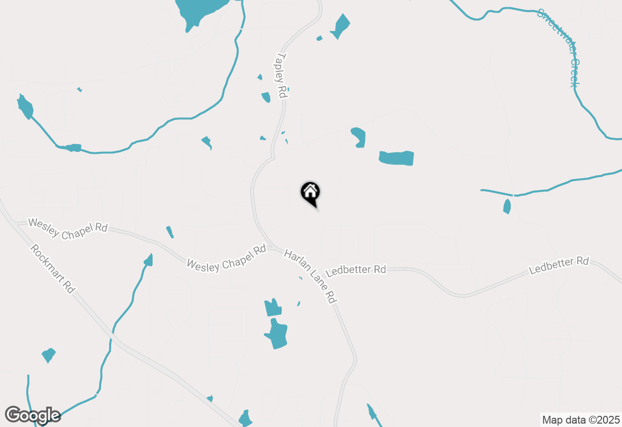 Map of 135 Sweetwater Trail, Villa Rica, GA 30180