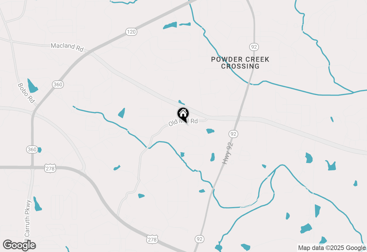 Map of 507 Barnfield Way, Dallas, GA 30157