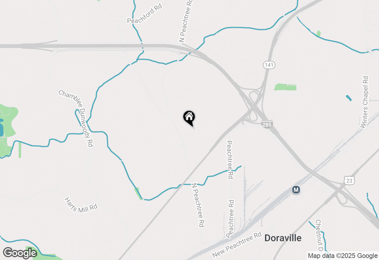 Map of 2251 N Shallowford Road, Chamblee, GA 30341