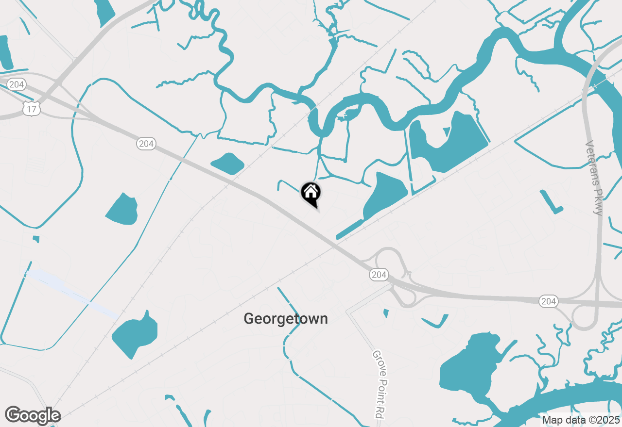 Map of 106 Pine Grove Drive, Savannah, GA 31419