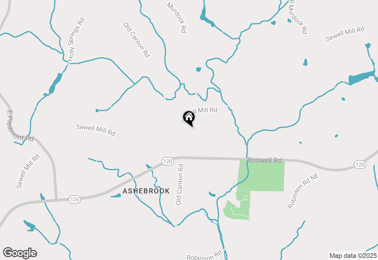 Map of 3509 Billingsley Drive, Marietta, GA 30062