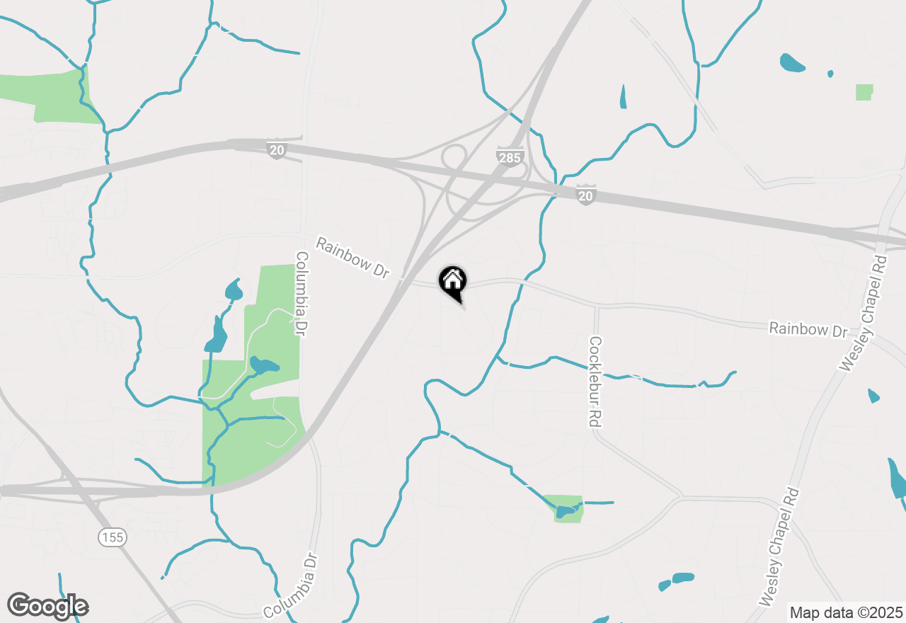 Map of 2681 Aquamist Drive, Decatur, GA 30034