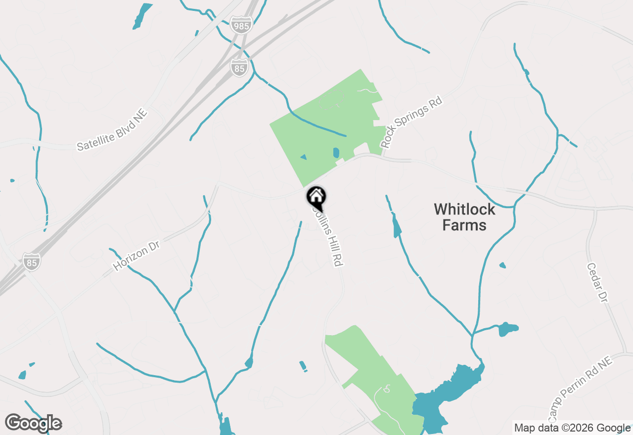 Map of 2741 Hallwood Lane, Suwanee, GA 30024