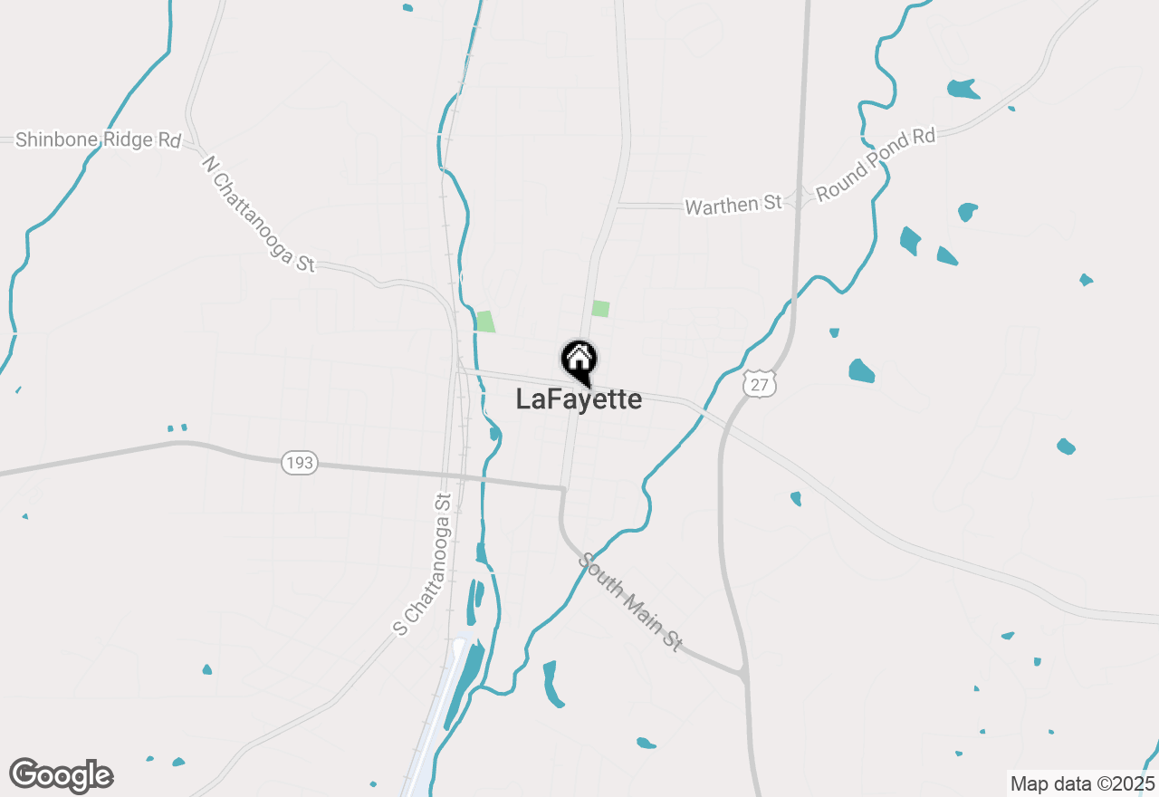 Map of 0 Townsend Road, La Fayette, GA 30728