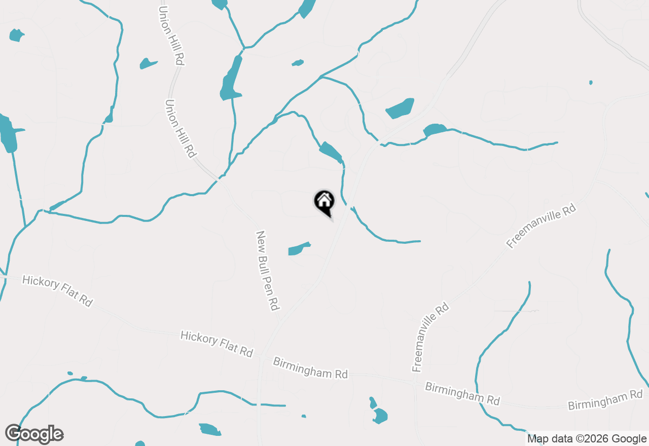 Map of 10145 Cedar Ridge Drive, Milton, GA 30004