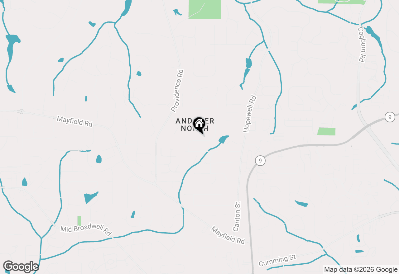 Map of 4008 Dover Avenue, Alpharetta, GA 30009
