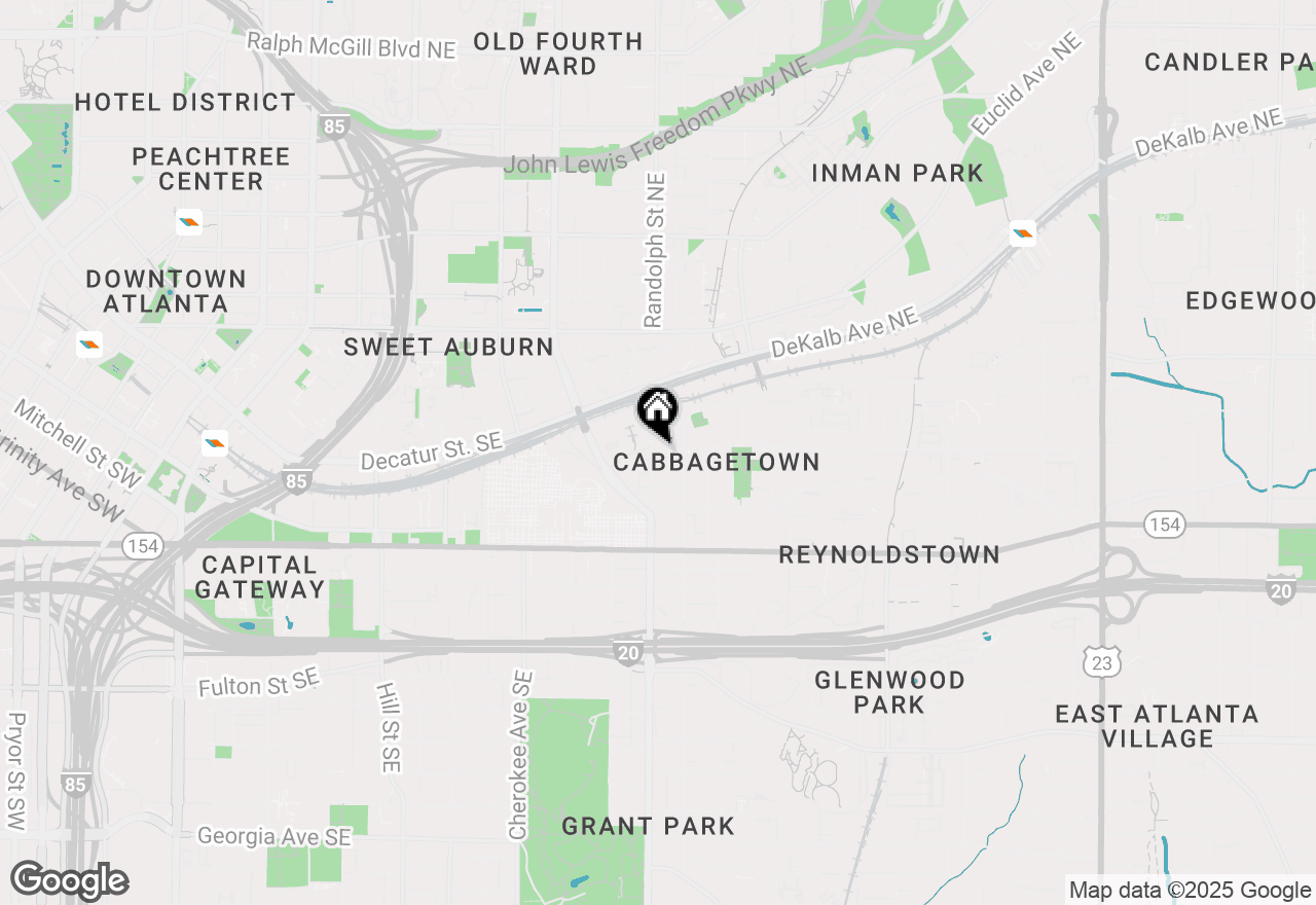 Map of 172 Carroll Street Se #103, Atlanta, GA 30312