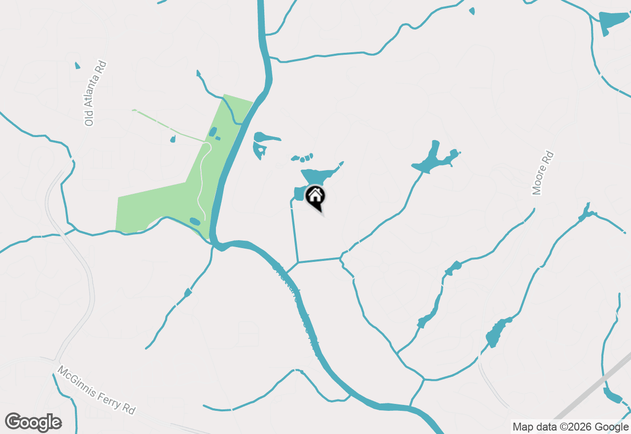 Map of 4844 Elkhorn Hill Drive, Suwanee, GA 30024