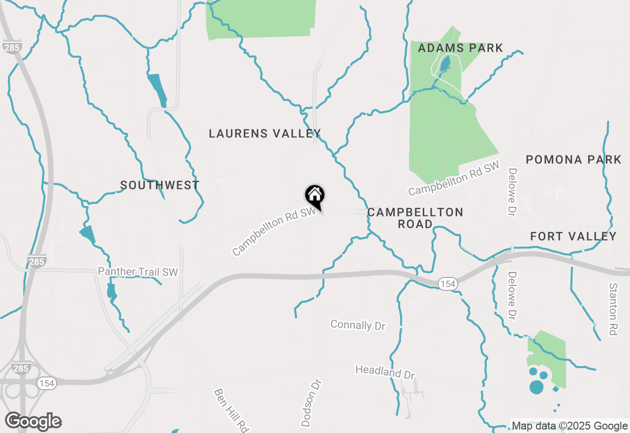 Map of 2604 Campbellton Road Sw #B4, Atlanta, GA 30311