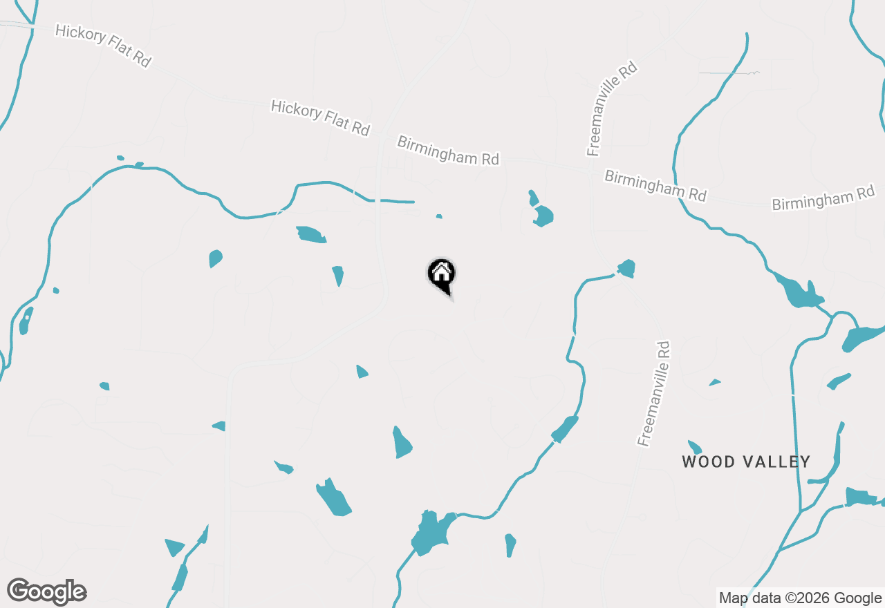 Map of 810 Nix Road, Milton, GA 30004