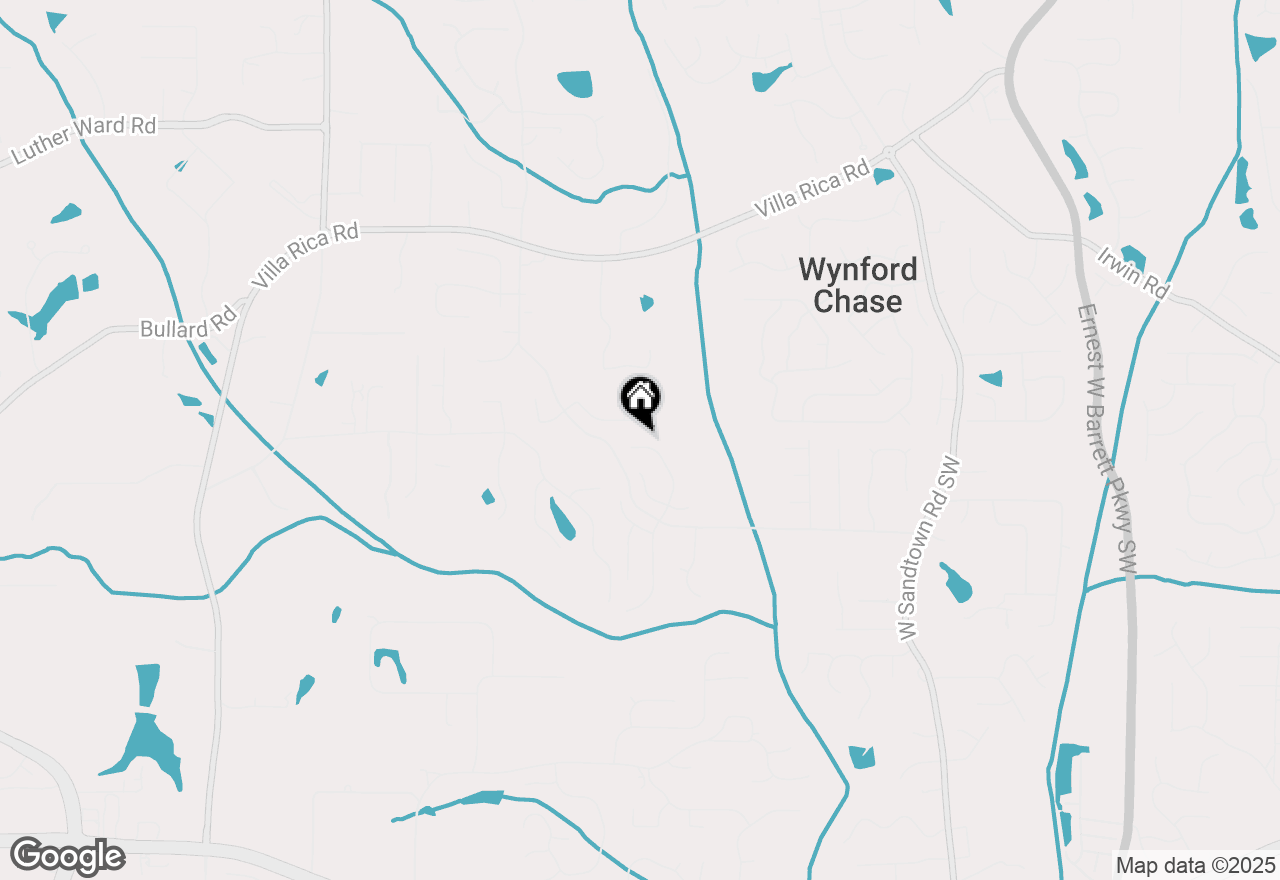 Map of 1555 Vine Leaf Drive, Powder Springs, GA 30127