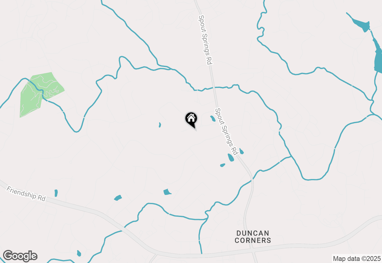 Map of 7127 Litany Court, Flowery Branch, GA 30542