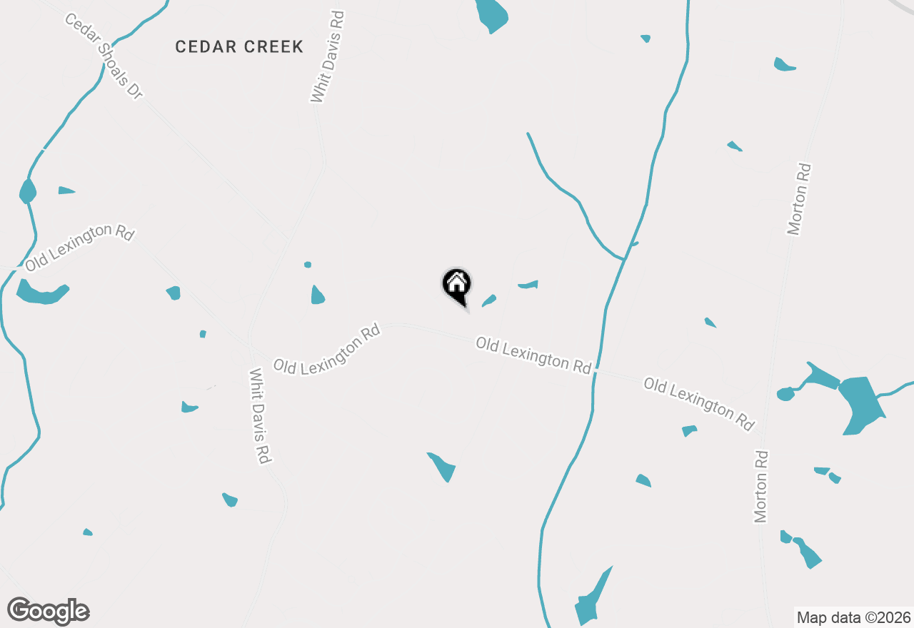 Map of 245 Homestead Drive, Athens, GA 30605