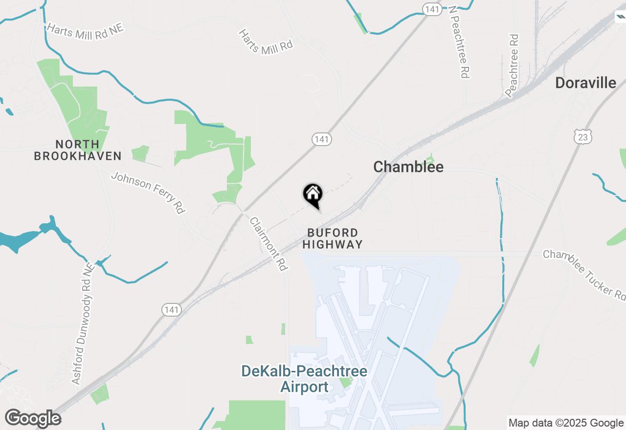 Map of 5200 Peachtree Road #3115, Atlanta, GA 30341
