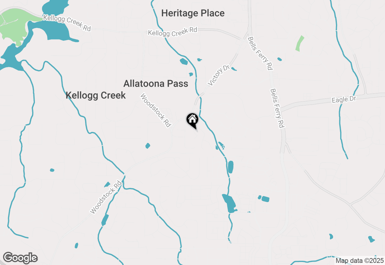 Map of 110 Victory Commons Drive, Acworth, GA 30102