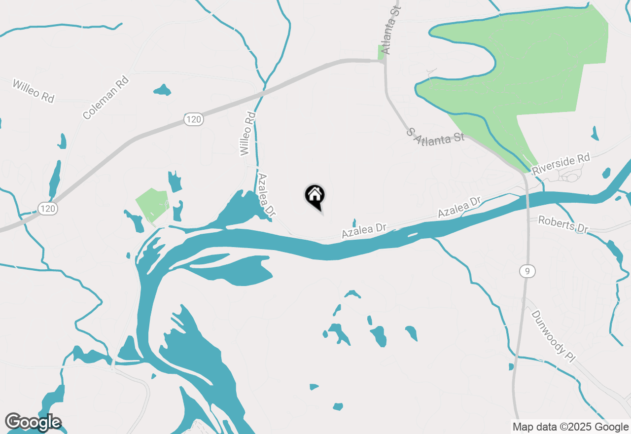 Map of 300 Azalea Drive, Roswell, GA 30075