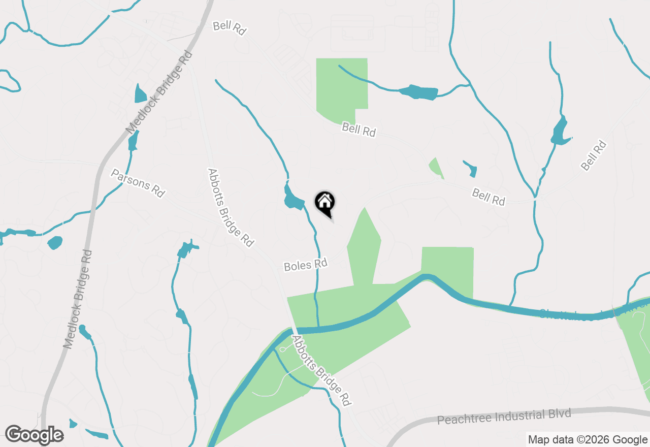 Map of 725 Rose Creek Circle, Duluth, GA 30097