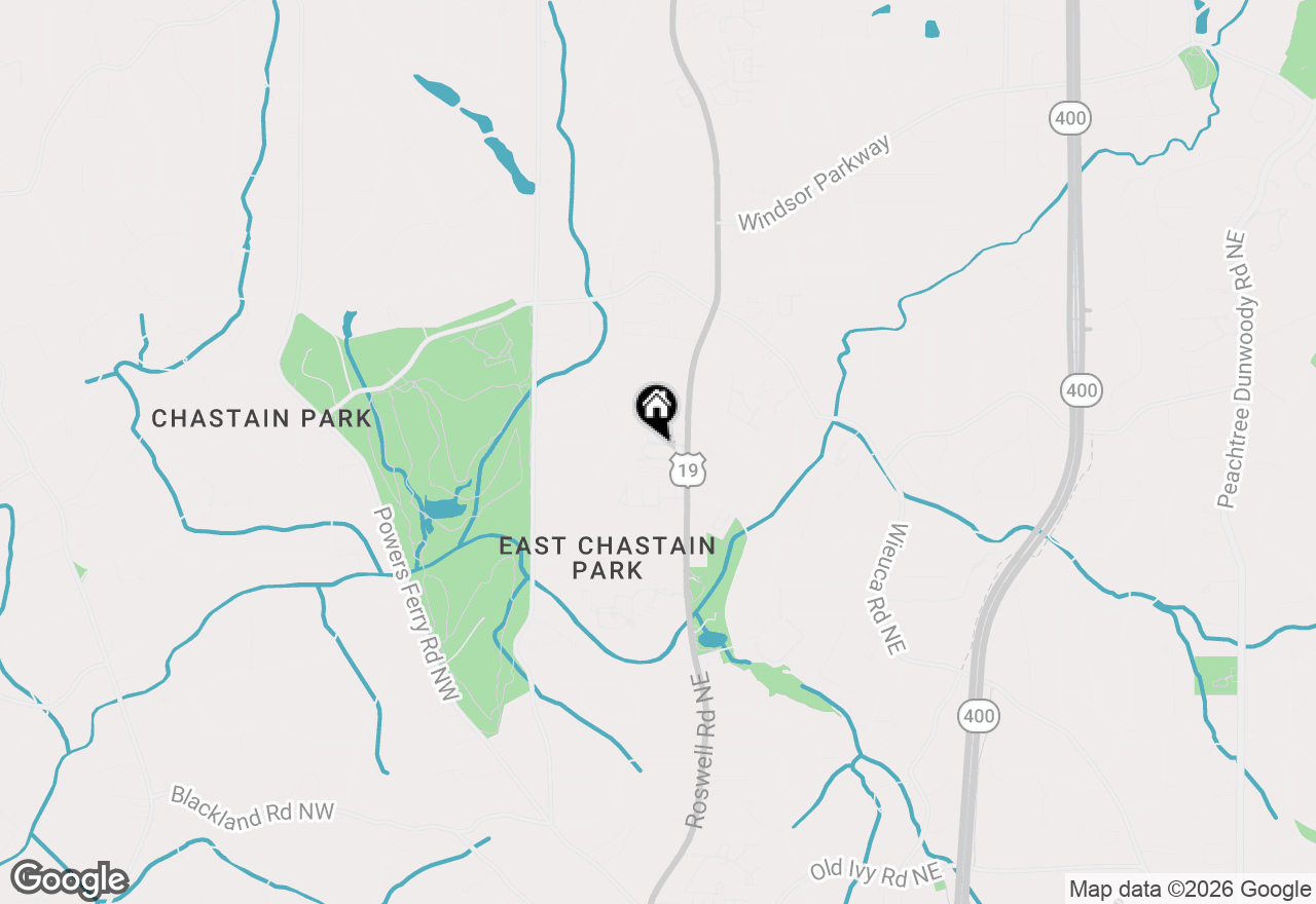 Map of 4282 Roswell Road Ne #F3, Atlanta, GA 30342