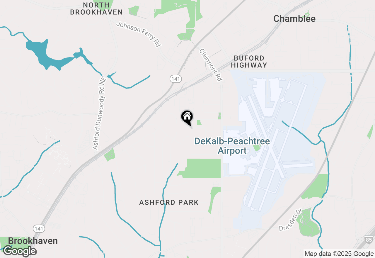 Map of 1784 Hickory Road, Atlanta, GA 30341