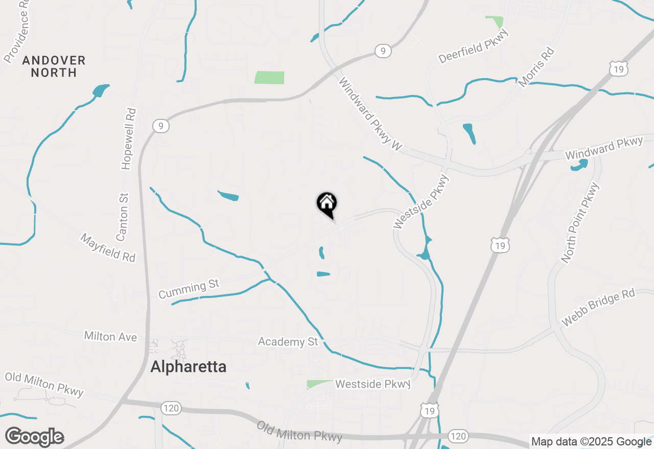 Map of 1053 Homestead Drive, Milton, GA 30004