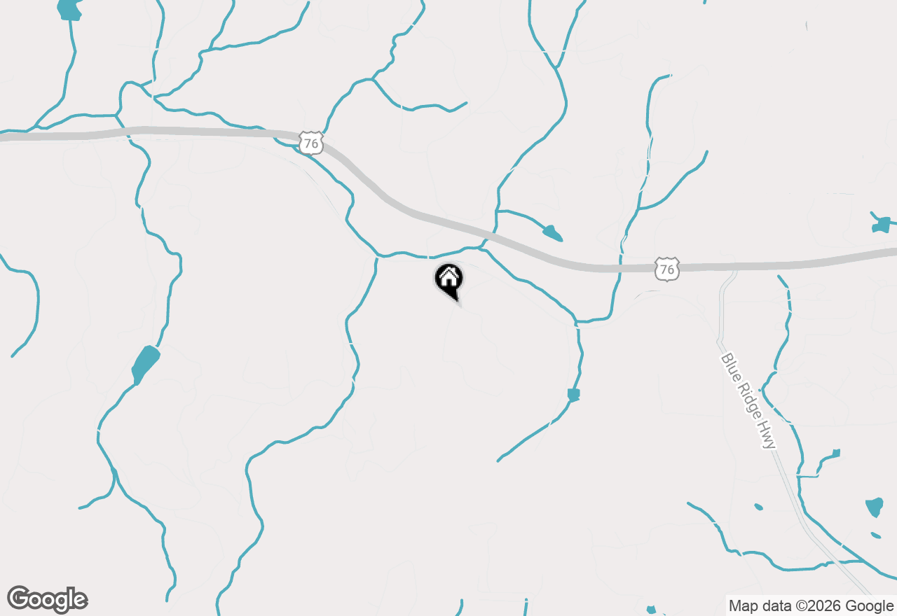 Map of 33 Carley Drive, Morganton, GA 30560