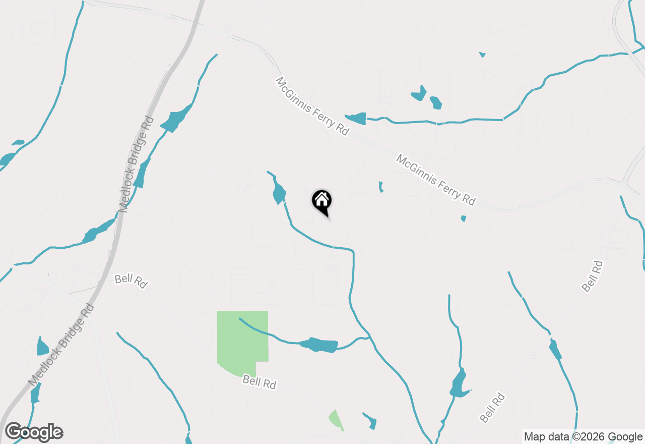 Map of 1294 Cauley Creek Overlook, Johns Creek, GA 30097