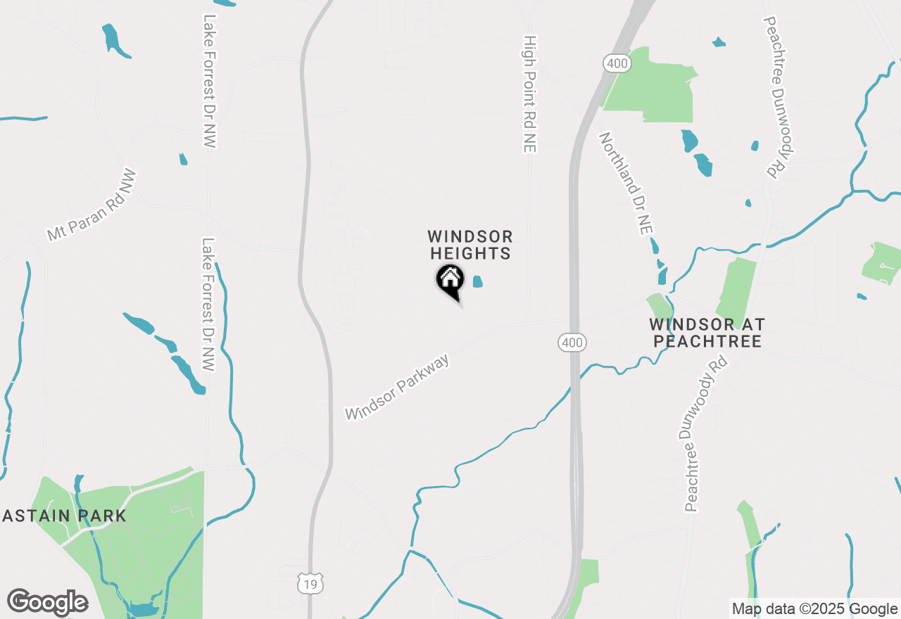 Map of 4775 Westfield Drive, Atlanta, GA 30342