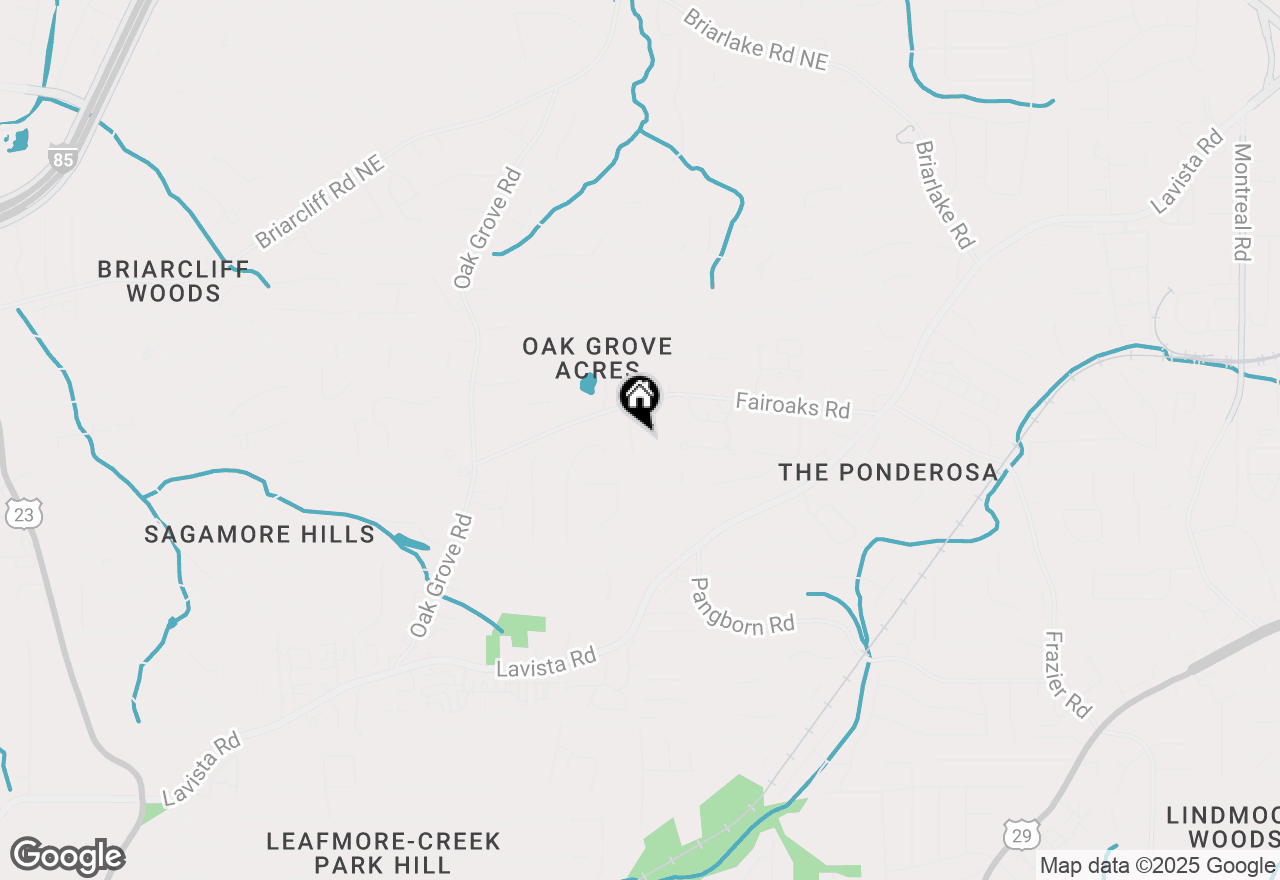 Map of 1735 Moonstone Court, Decatur, GA 30033