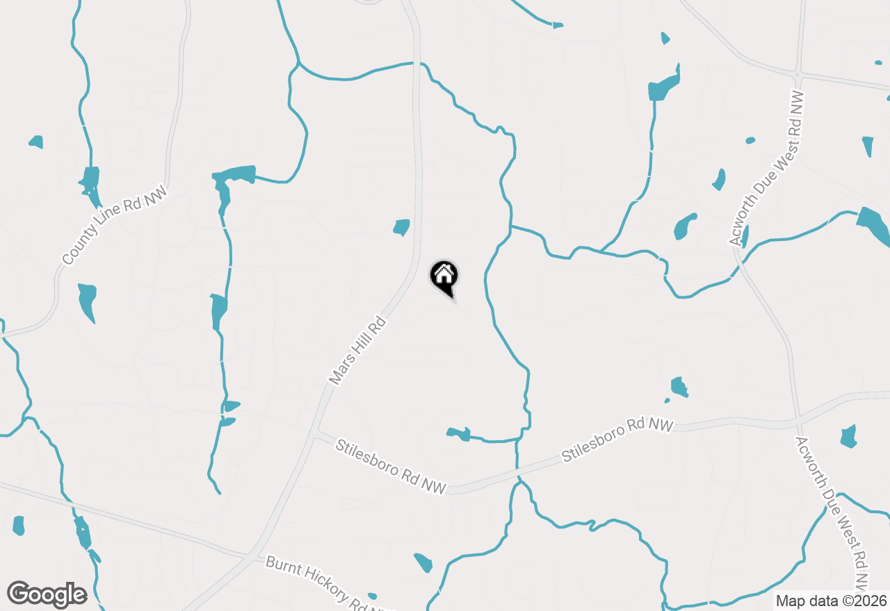 Map of 4930 Pleasantry Way Nw, Acworth, GA 30101