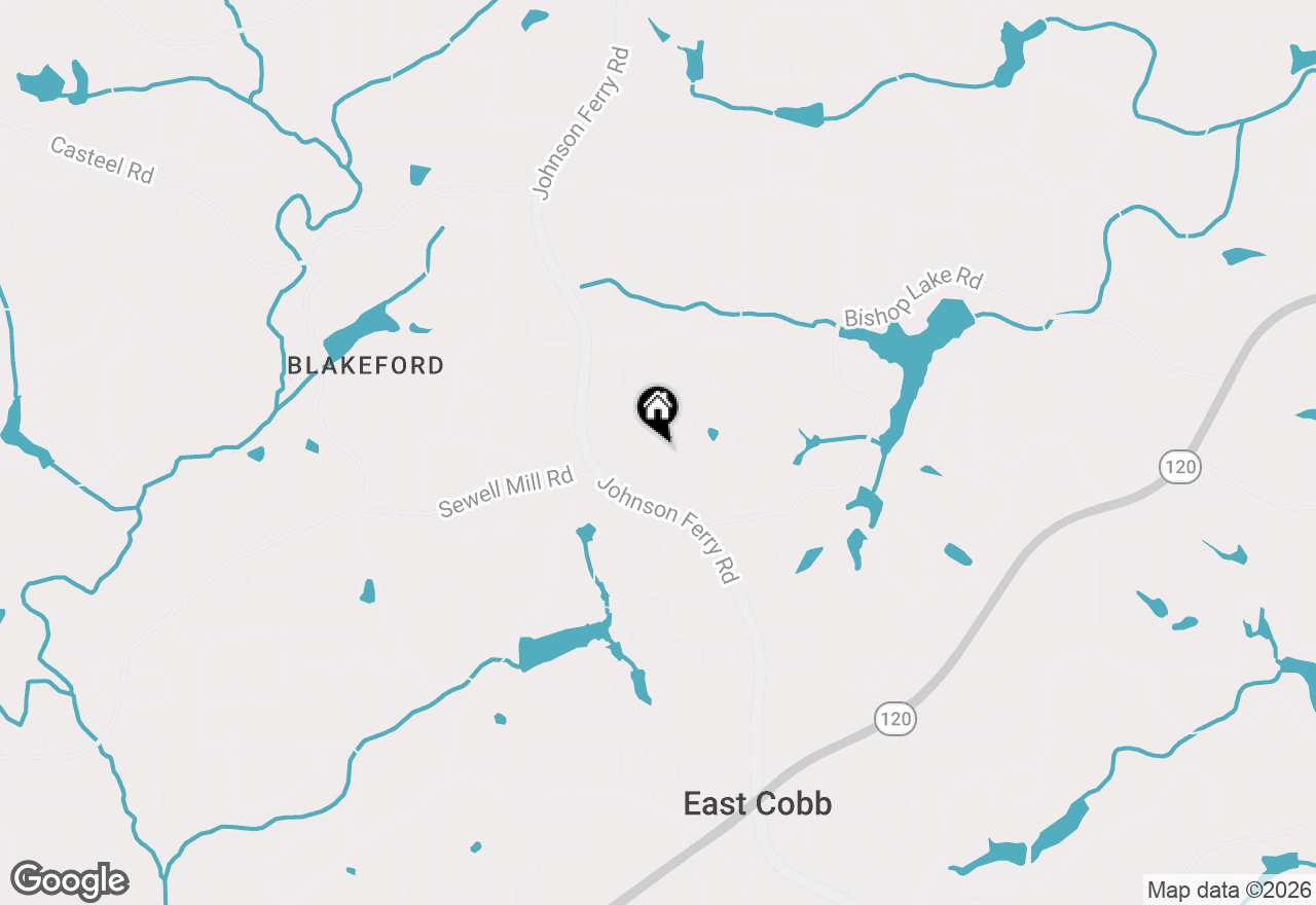 Map of 4039 Oak Forest Circle, Marietta, GA 30062
