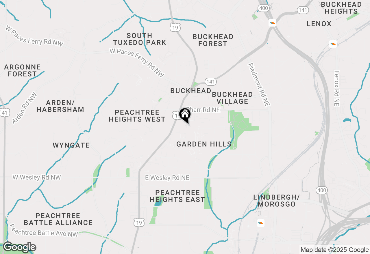 Map of 18 Peachtree Avenue Ne #4, Atlanta, GA 30305