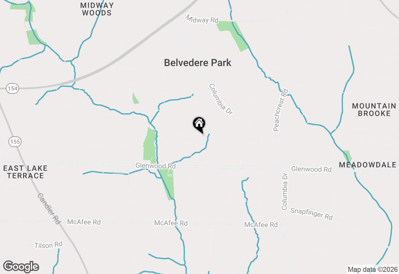 Map of 3089 Del Monico Drive, Decatur, GA 30032