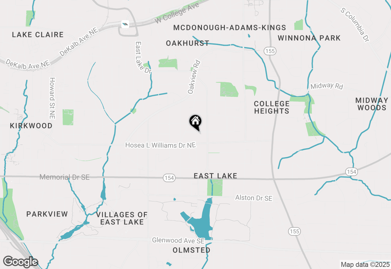 Map of 2565 Knox Street, Atlanta, GA 30317