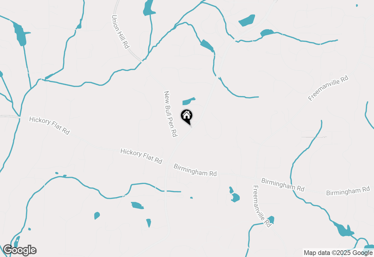 Map of 16030 Birmingham Highway, Milton, GA 30004