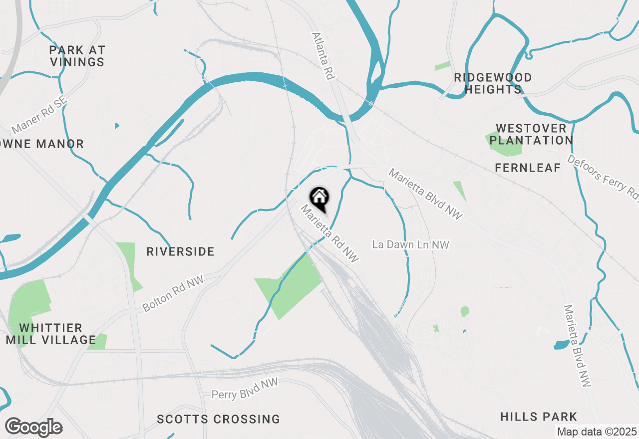 Map of 2150 Tidwell Lane #5, Atlanta, GA 30318