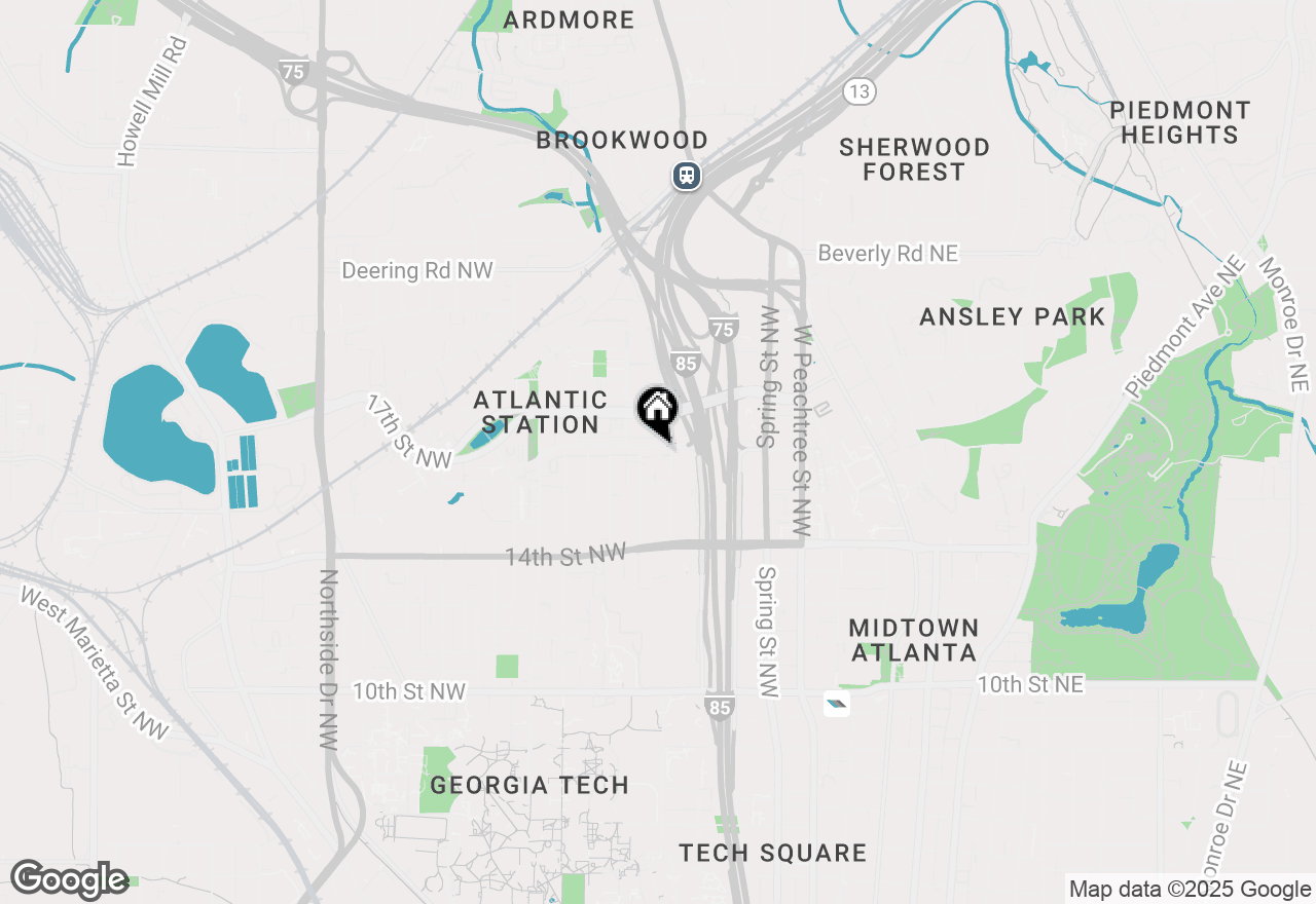 Map of 200 16th Street Nw, Atlanta, GA 30363