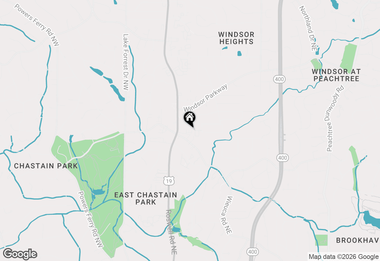 Map of 4471 Dandelion Lane, Atlanta, GA 30342