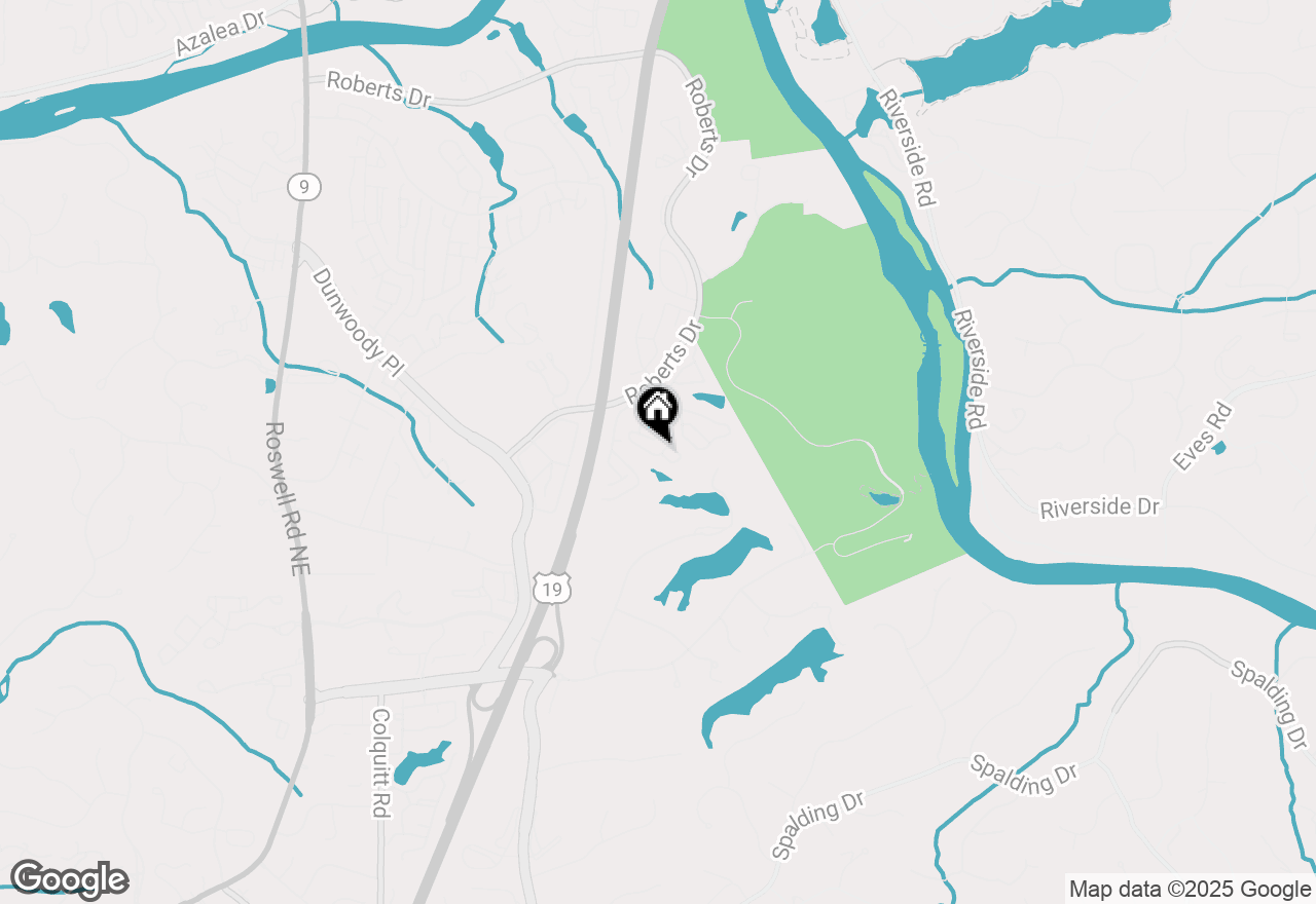 Map of 703 Gettysburg Place, Sandy Springs, GA 30350