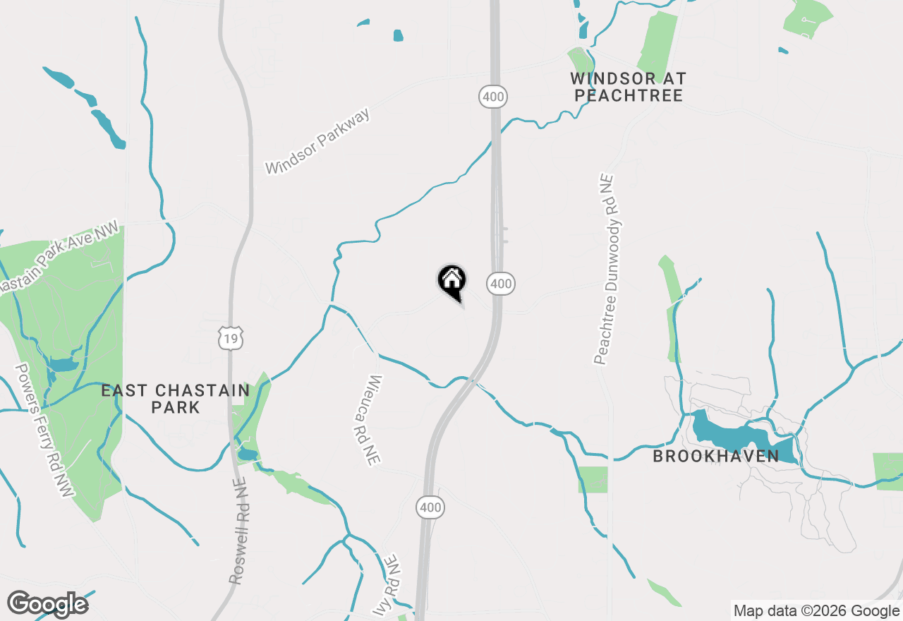 Map of 4015 Mcclatchey Circle Ne, Atlanta, GA 30342