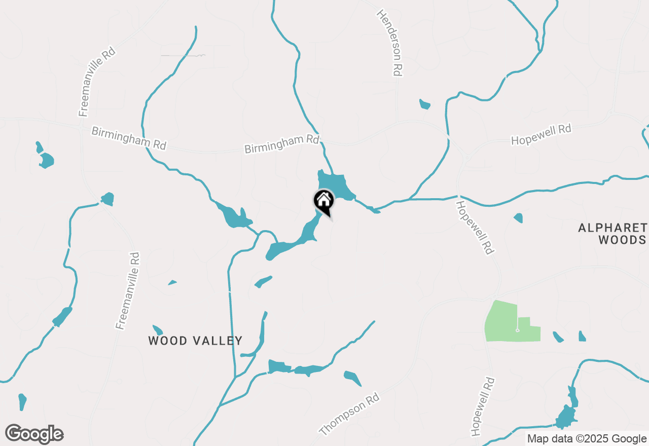 Map of 550 Blue Heron Way, Milton, GA 30004