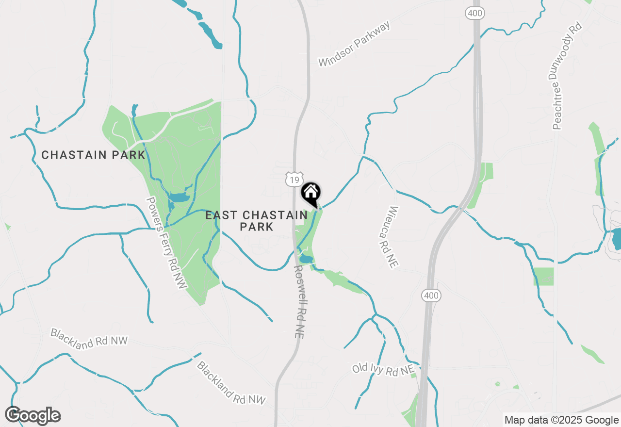 Map of 4222 Rickenbacker Way Ne #11, Atlanta, GA 30342