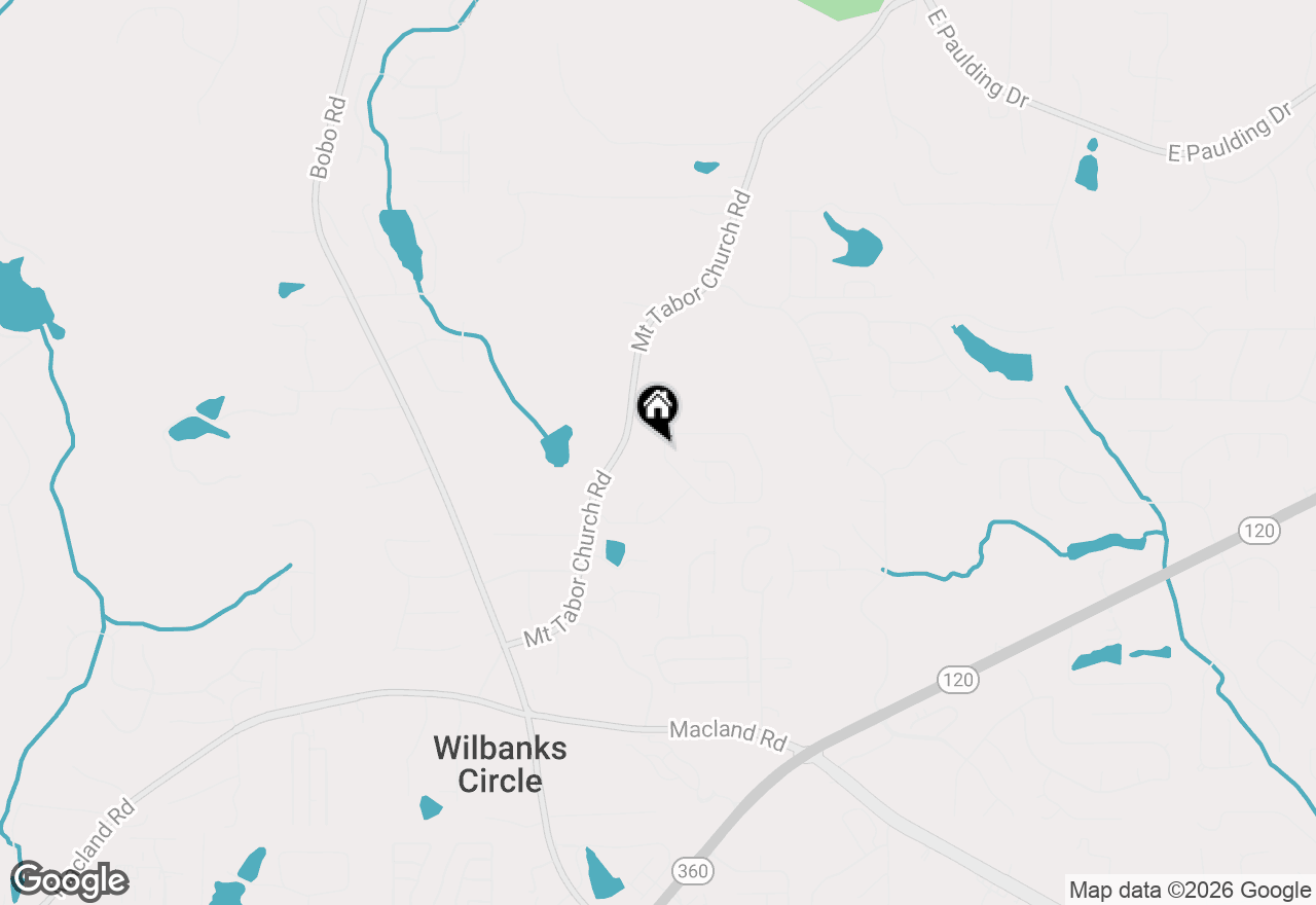 Map of 66 Cantrell Drive, Dallas, GA 30157