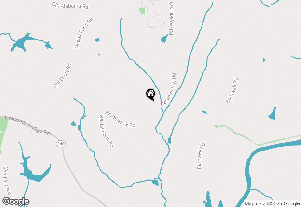 Map of 9320 Brumbelow Crossing Way, Alpharetta, GA 30022